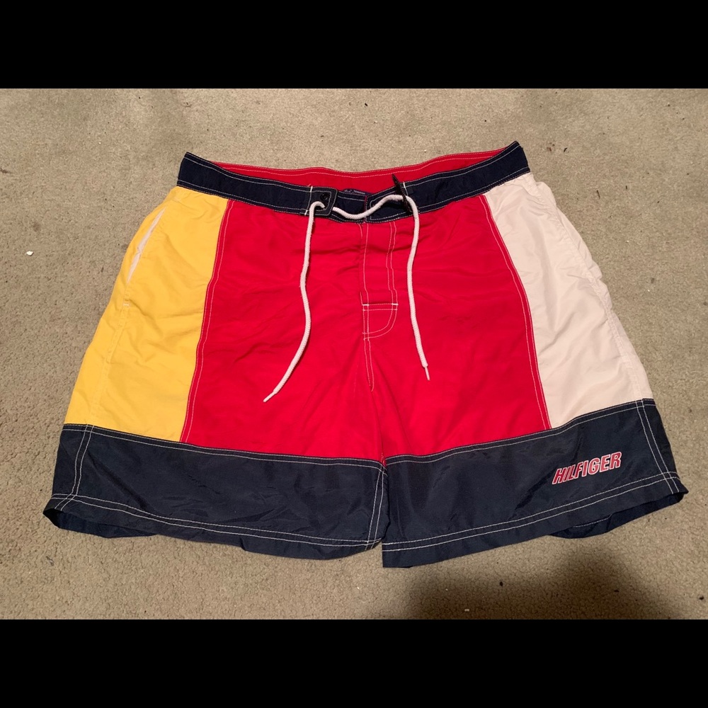 Vintage Tommy Hilfiger Boardshorts Size L